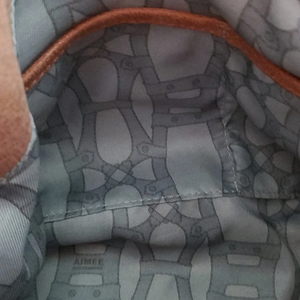 Aimee Kestenberg Hobo Bag Leather Light Rust Gia - Picture 3 of 16